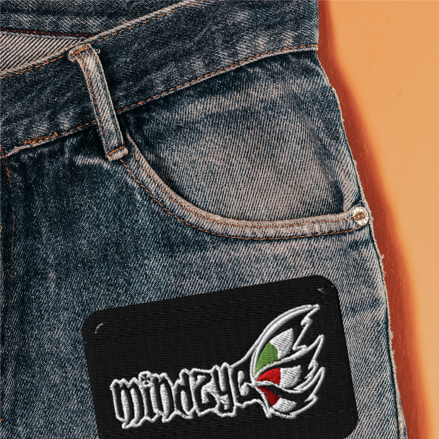 Mindzye Embroidered Patch